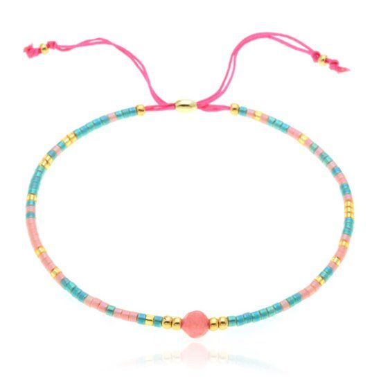 Deja Jewels Deja Armband Miyuki Glas kralen - Ibiza