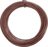 Vaessen Creative Aluminium Draad - 3mm - ±26m - 500g - Chocolade mat