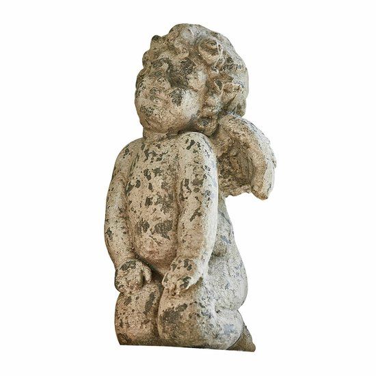 Loberon Decoratieve engel Mines antiekbeige