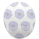 Bonamaison Ergonomische muismat met polssteun, digitale bedrukte muismat anti-speekselproblemen, antislip onderkant, voor kantoor en thuis, afmetingen: 20x23 cm