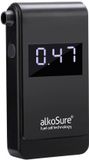 alkoSure Alcoholtester Zwart (mat) 0.00 tot 4.00 ‰ Incl. display, Weergave van verschillende eenheden