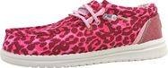 Fusion Chaussures femme Mocassins Rouge Loisir pour semelles amovibles