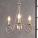 Lindby Kroonluchter Metaal Antiek Messing 3-Lichts E14 H: 45 cm