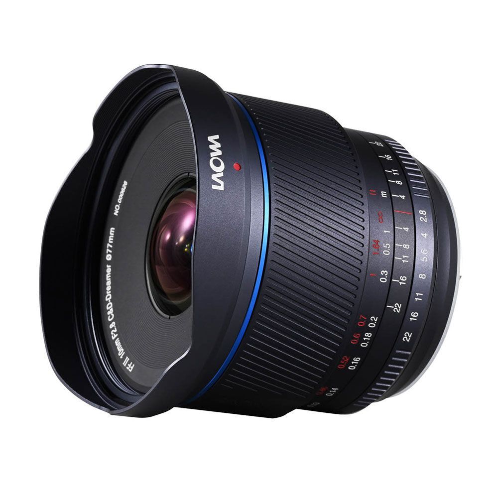 Laowa 10mm f/2.8 Zero-D FF Manual Focus Ultra Wide (14-Blade Aperture) L-Mount objectief