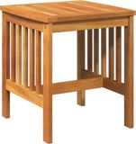 vidaXL Tuinbank Set 3-delig Massief Acacia Hout Natuurlijke Olie