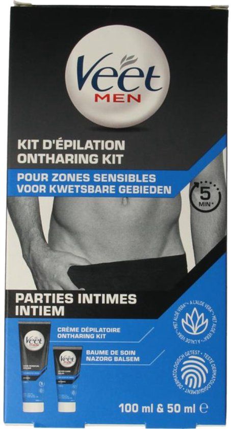 Veet Men Intieme Delen Ontharingskit - 150 ml