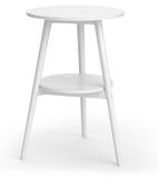 Vicco Salontafel Rondal, Wit, 38 x 38 cm