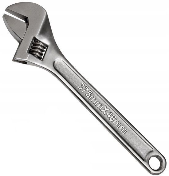 Bahco Verstelbare Sleutel Roestvrij Staal 375x46 mm