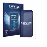 Savvies 3 Stuks Screenprotector - Google Pixel 10a - Beschermfolie Glas Transparant
