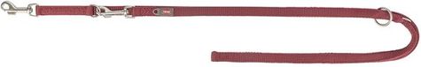 Verstelbare Trixie Hondenriem - Verstelbaar Tweelaags Sangria - 200x1.5 cm