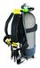 Best Divers AB0415 Rugleuning met riem van Inox, schouderriem, gewatteerd