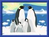 Ravensburger CreArt - Schilderij volgens Numbers 25888 - Penguin Family - vanaf 9 jaar