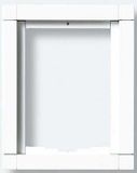 Siedle Combinatieframe 1 module, KR 611-1-0 Wh, wit-hoogglans, 4919362