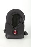 AC Milan Only4fan S.r.l. PETCARRIERACMILAN, rugzak/transporttas voor honden en katten, officieel product, uniseks, volwassenen, zwart, standaard