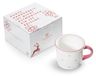 Gmundner Keramiek Tasses à café Cœur Rose 0,24L