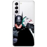 ERT GROUP mobiel telefoonhoesje voor Samsung S21 origineel en officieel erkend DC patroon Batman i Joker 001 optimaal aangepast aan de vorm van de mobiele telefoon, gedeeltelijk bedrukt