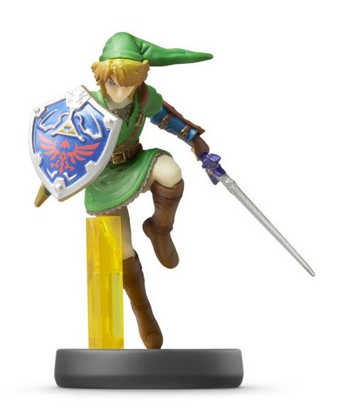 Nintendo amiibo Ingame speelfiguur - Link (WiiU + New 3DS)