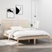 Maison Exclusive - Cadre de lit en pin massif, 160 x 200 cm