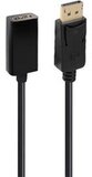 Accsup DisplayPort naar HDMI-adapter 15 cm Zwart