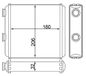 MAHLE Wärmetauscher, Innenraumheizung AH81000S