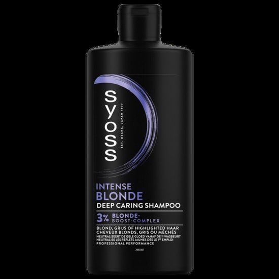 Syoss Intense Blond Deep Caring Shampoo 3% Blond Booster