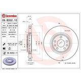 BREMBO Disque de frein (09.B352.11)