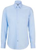 Hugo Boss BOSS Joe regular fit overhemd - blauw gestreept - katoen - maat 44