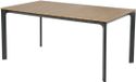 In And Outdoormatch Tuintafel - 160x90cm - Aluminium & Polywood - Teak look