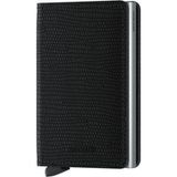 SECRID Rango Slim Wallet Case van echt leer met RFID-bescherming voor maximaal 12 kaarten, zwart