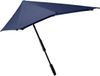 Senz Large Stick Stormparaplu Blauw