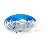 EGLO RGBIC led strip, kleurwisselnde neon ledstrip met muzieksynk | gaming light en feest decoratie, lichtband met afstandsbediening, warm wit en RGB, 5 m