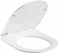 Abbatant Wc Frein De Chute Duroplast Blanc Kit De Montage - Balneo Luna/luxa