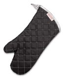 Städter Oven Mitt Black Cotton 220 °C