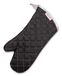 Städter Oven Mitt Black Cotton 220 °C