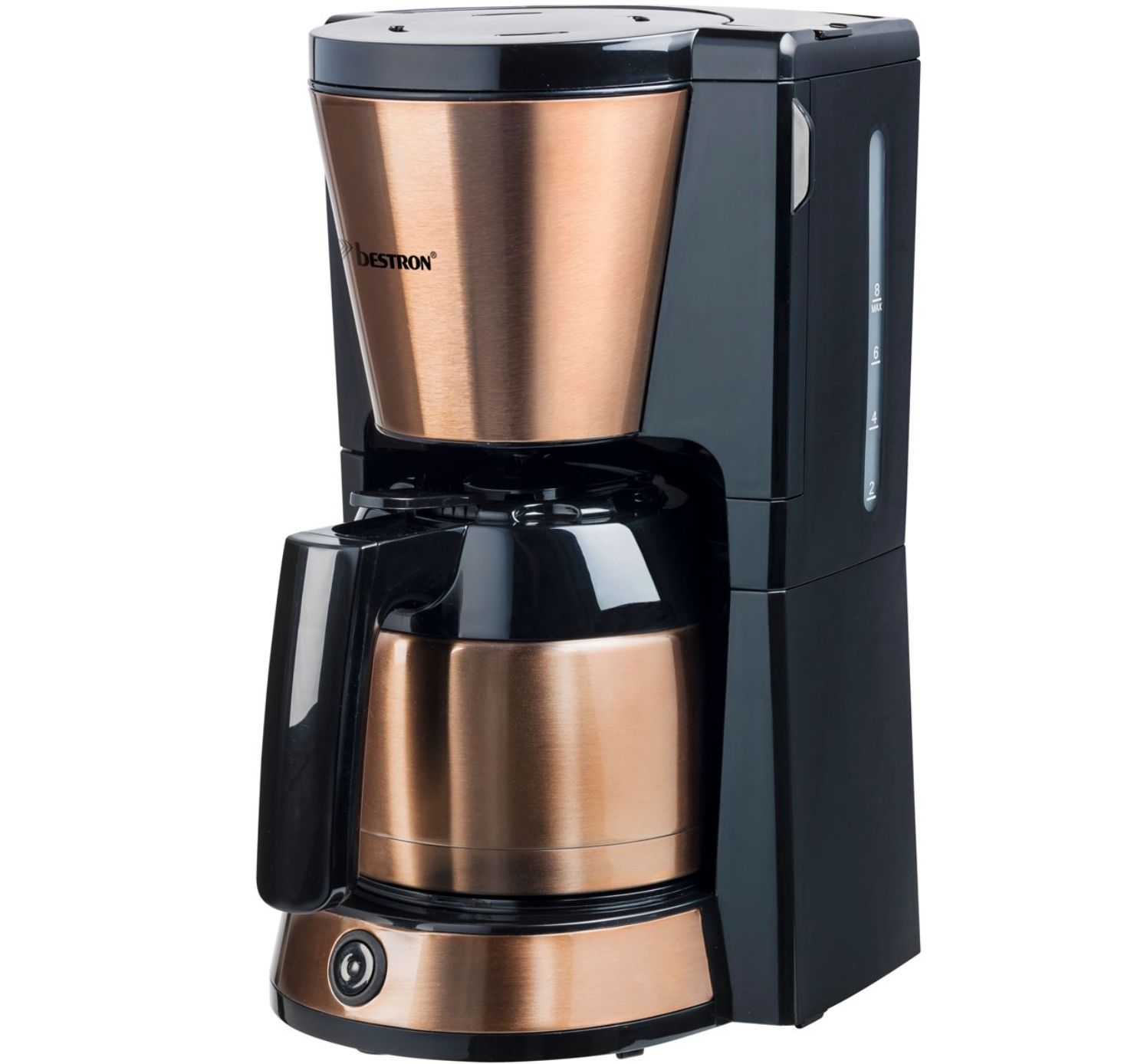 Bestron ACM1000CO Filterkoffiezetapparaat - Koper - 8 kopjes