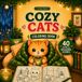 Cozy Cats Coloring Book: 40 Cute and Cozy Scenes for Stress Relief and Creative Relaxation