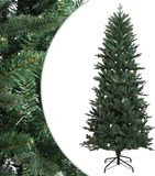 vidaXL Kunstmatige Hinged Kerstboom 180 cm PVC en PE Groen