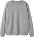 TWO SOON NAME IT Heren Sweater TAMCOX LS CREW NECK SWEAT BRU NOOS - Grey Melange - XXL