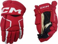 CCM AS580 IJshockeyhandschoenen Kinderen Rood Wit Maat 10