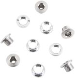 Shimano Bladboutset M8X6 Dura Ace FC-7410 Baan (5 Stuks) Zilver Polyester