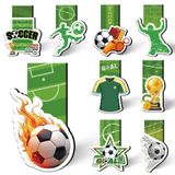 Icecat Marque-pages magnétiques sur le thème du football pour enfants, calendrier de l'Avent