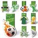 Icecat Marque-pages magnétiques sur le thème du football pour enfants, calendrier de l'Avent