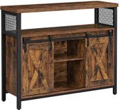 LEOBERT Dressoir LSC092B01 – Rustiek Bruin / Zwart