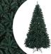 vidaXL Kunstmatige Hinged Kerstboom 210 cm PVC Donkergroen