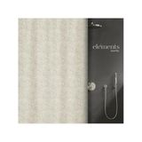 Spirella Douchegordijn Ring Polyester Beige 2400 mm x 1800 mm