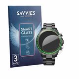 Savvies 3 Stuks Screenprotector - Geschikt voor Citizen Attesa Eco-Drive - Transparant