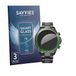 Savvies 3 Stuks Screenprotector - Geschikt voor Citizen Attesa Eco-Drive - Transparant