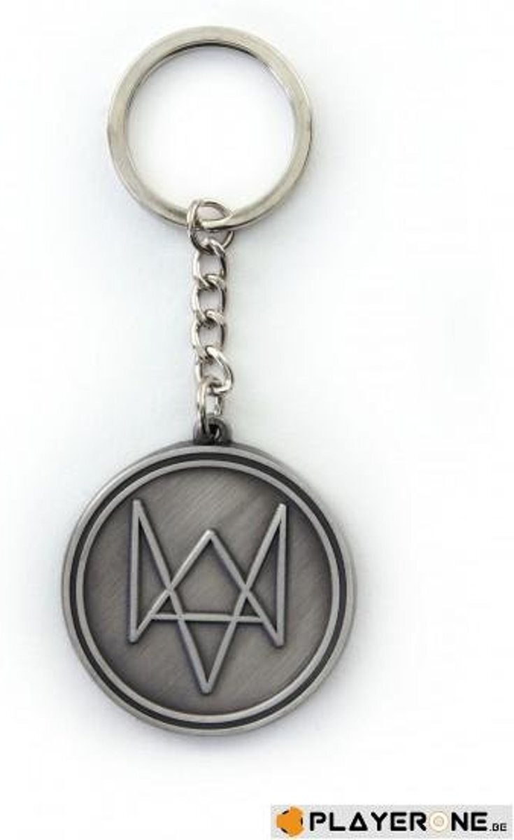 Gaya Entertainment Merchandising watch dogs keychain fox logo