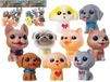Merkpol Set de 6 figurines en caoutchouc d'animaux domestiques