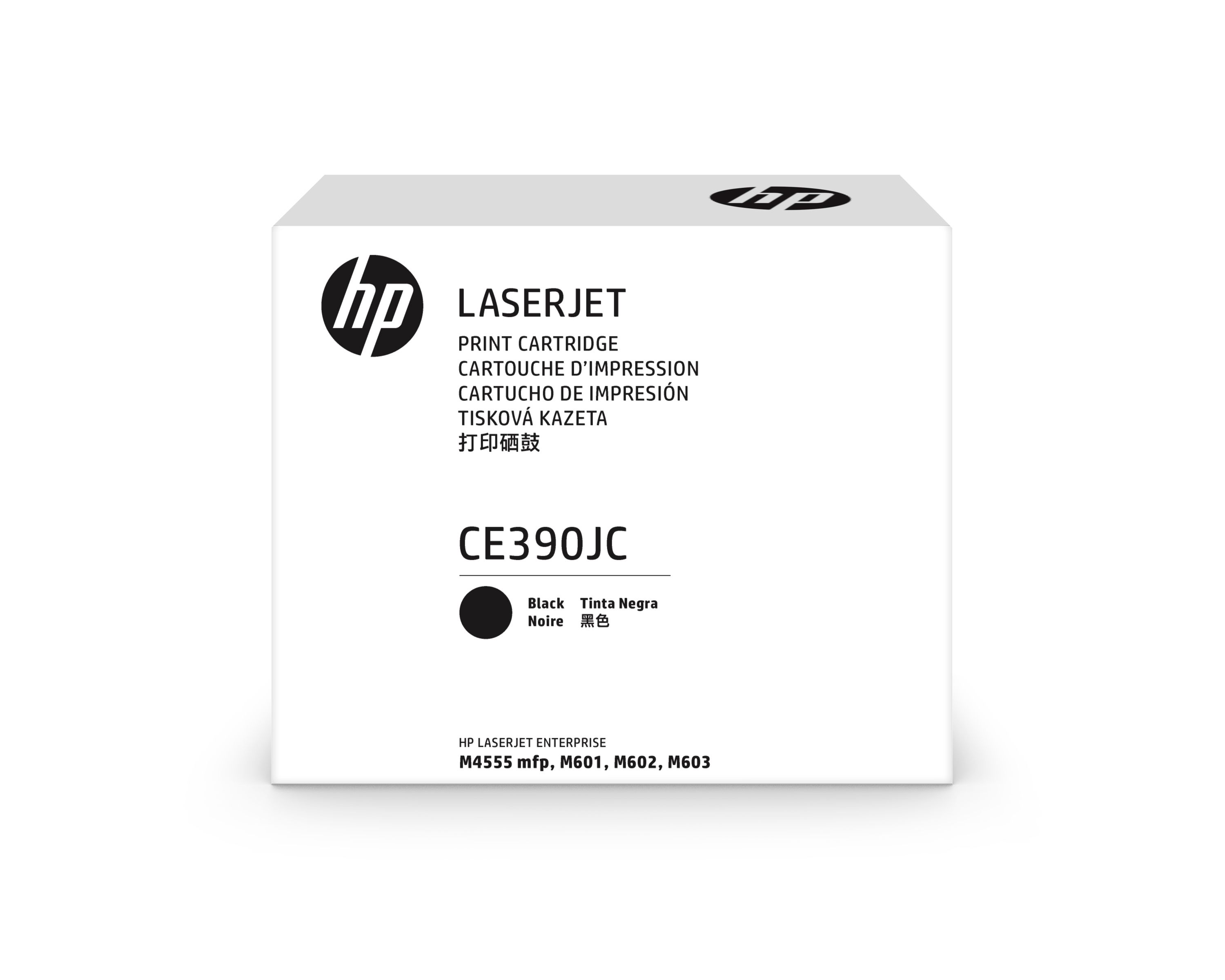 HP 90J Zwart Toner Cartridge - CE390JC